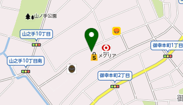 無印良品 メグリア本店の地図画像
