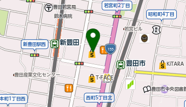 無印良品 豊田T-FACE店の地図画像