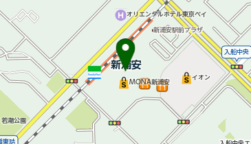 無印良品 MONA店の地図画像