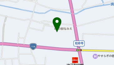 無印良品 道の駅なみえ店の地図画像