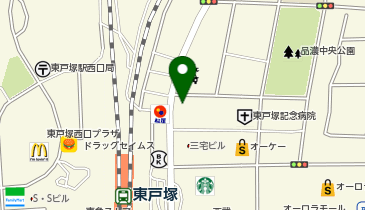 臨海グループ 臨海セレクト 東戸塚校の地図画像