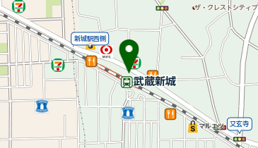 臨海グループ 臨海セレクト 武蔵新城校の地図画像