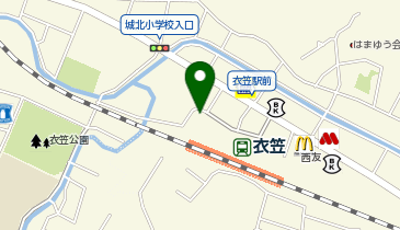 臨海セミナー 衣笠校 小中学部の地図画像