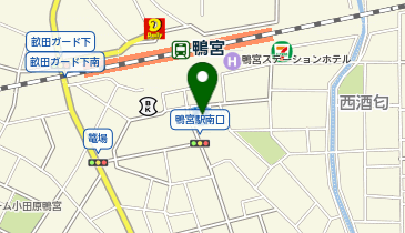 臨海セミナー 鴨宮校 小中学部の地図画像
