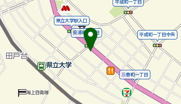 臨海セミナー 県立大学駅前校 小中学部の地図画像