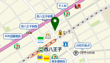 臨海セミナー 西八王子校 小中学部の地図画像