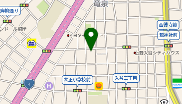 ダスキンヘルスレント 台東ステーション店の地図画像