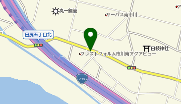 ダスキンヘルスレント 市川ステーション店の地図画像