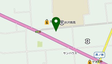 ダスキンヘルスレント 奥州ステーション店の地図画像