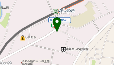 ウェルパーク海老名かしわ台店の地図画像