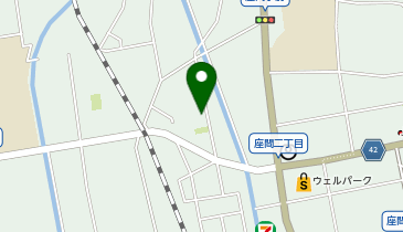 ウェルパーク座間店の地図画像