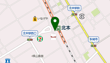 ウェルパーク北本駅ビル店の地図画像
