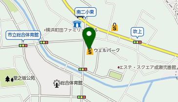 ウェルパーク町田成瀬店の地図画像