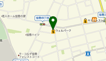 ウェルパーク桜新町店の地図画像