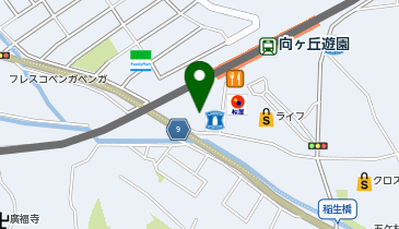 ウェルパーク向ケ丘遊園南口店の地図画像