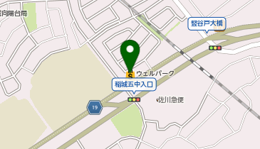 ウェルパーク稲城向陽台店の地図画像