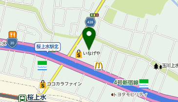 ウェルパーク杉並桜上水店の地図画像