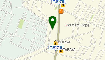 ウェルパーク朝霞三原店の地図画像