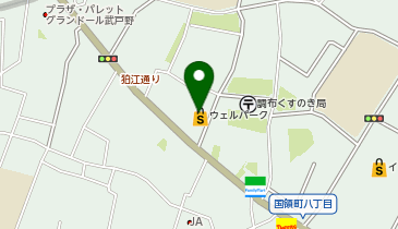 ウェルパーク調布国領店の地図画像