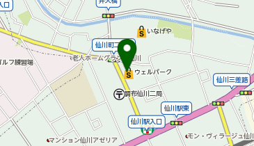 ウェルパーク調布仙川店の地図画像