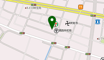 ウェルパーク東葛西店の地図画像
