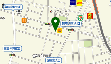 ウェルパーク朝霞本町店の地図画像