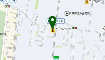 ウェルパーク西東京新町店の地図画像