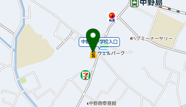 ウェルパーク川崎中野島店の地図画像