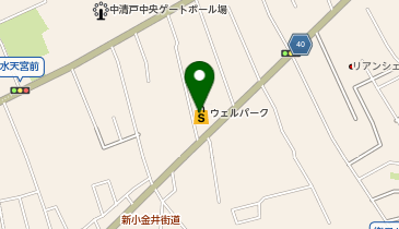 ウェルパーク清瀬中清戸店の地図画像
