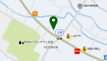 ウェルパーク府中街道中野島店の地図画像