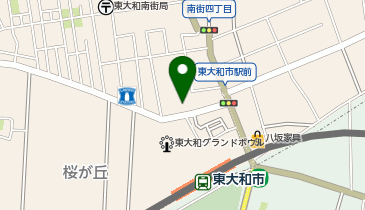 ウェルパーク東大和駅前店の地図画像