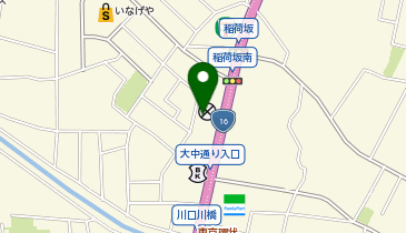 ウェルパーク八王子中野山王店の地図画像