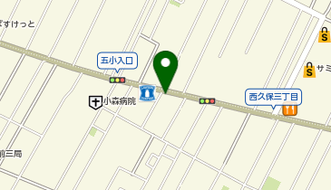 ウェルパーク武蔵野西久保店の地図画像