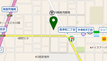ガッツレンタカー 川崎駅前店の地図画像