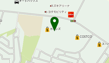 ガッツレンタカー カインズ町田多摩境店の地図画像