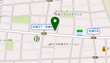 ガッツレンタカー 札幌平岸駅前店の地図画像