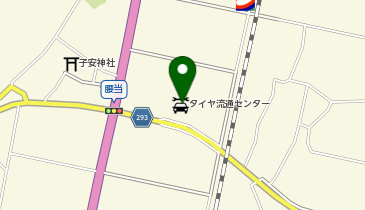 ガッツレンタカー カインズ茂原店の地図画像