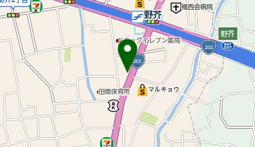 ガッツレンタカー 野芥駅前店の地図画像