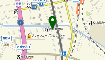 ガッツレンタカー 香椎駅前店の地図画像