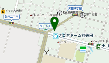 ガッツレンタカー ナゴヤドーム前矢田店の地図画像