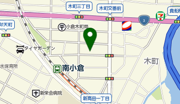 ガッツレンタカー 南小倉駅前店の地図画像