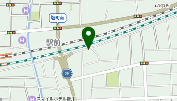 ガッツレンタカー 掛川駅前店の地図画像