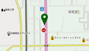ガッツレンタカー 奈良橿原店の地図画像