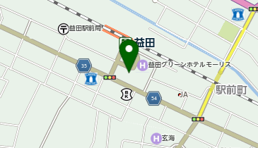 ガッツレンタカー 益田駅前店の地図画像