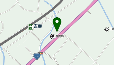 ガッツレンタカー 吾妻駅店の地図画像