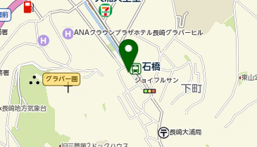 ガッツレンタカー 長崎市店の地図画像