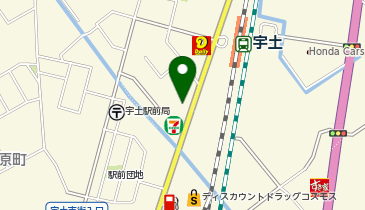 ガッツレンタカー 宇土駅前店の地図画像