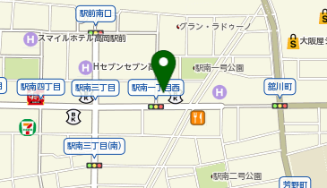 ガッツレンタカー 高岡駅前店の地図画像