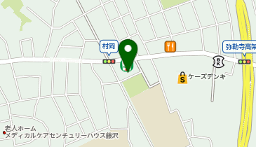 ガッツレンタカー 藤沢店の地図画像