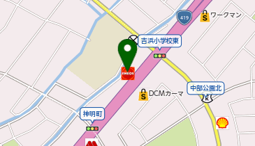 ガッツレンタカー 高浜店の地図画像